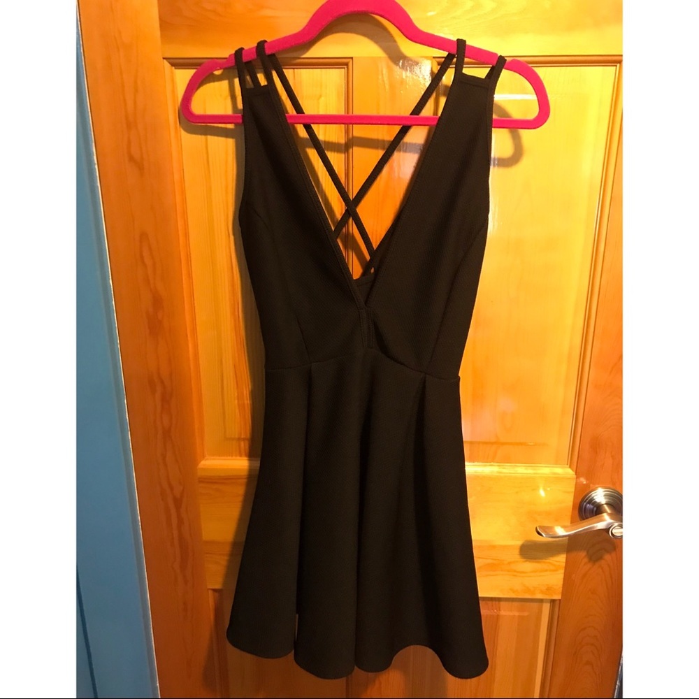 Black Skater Dress